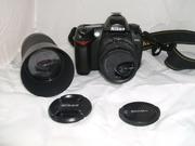 Nikon D70s+2 обектива+ полный фотонабор