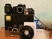 Продам Фотоаппарат Nikon D5000 + kit 18-55 (цена снижена)+бонусы 
