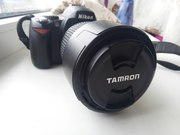 Продам Nikon d40 с объективом Tamron AF 70 - 300 mm